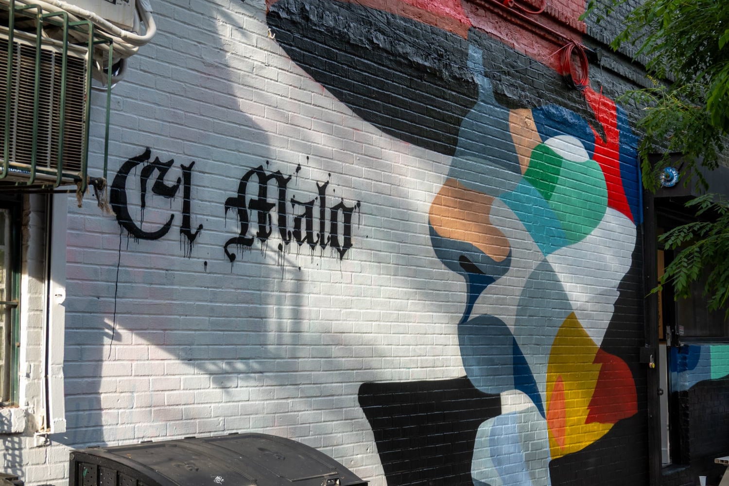 STREET ART MURAL BY SOZYONE FOR EL MALO SOLO URBAN ART SHOW NEW YORK CLLCTV.NYC GALLERY