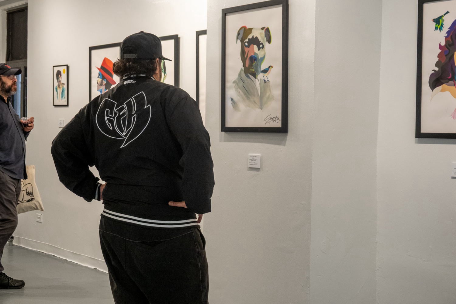 URBAN ART SHOW EL MALO BY STREET ARTIST SOZYONE OPENING NIGHT NEW YORK CLLCTV.NYC GALLERY